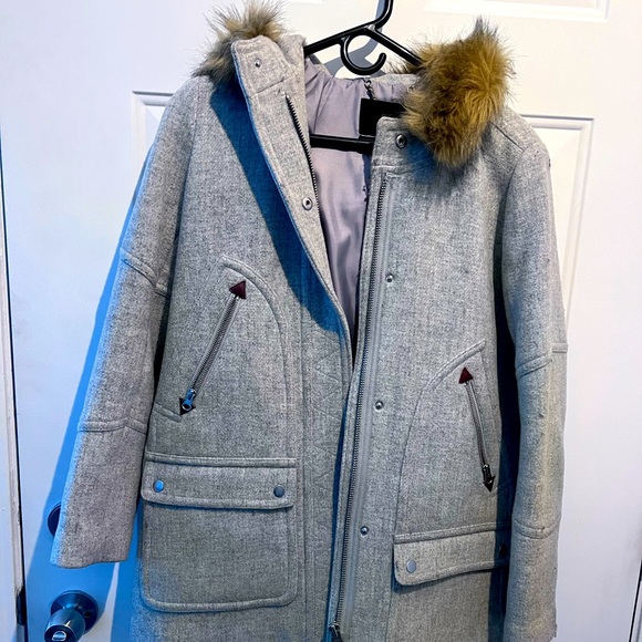 J crew pea coat